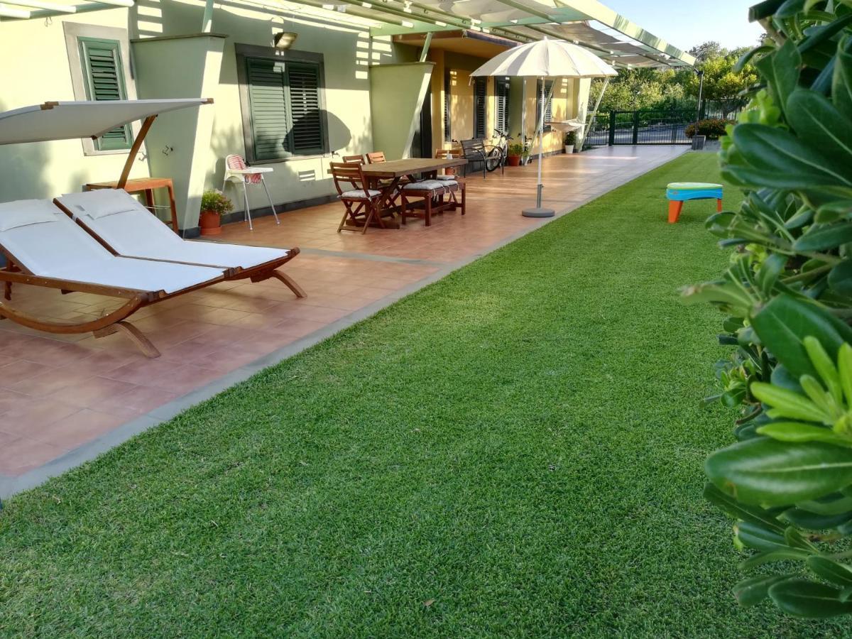 Villa Capogrecale - Piscina Riscaldata Piedimonte Etneo Eksteriør billede