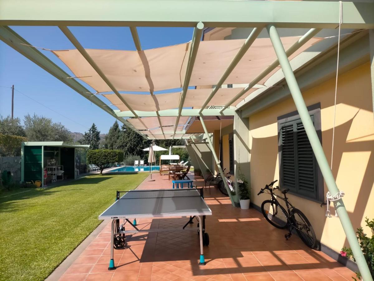 Villa Capogrecale - Piscina Riscaldata Piedimonte Etneo Eksteriør billede
